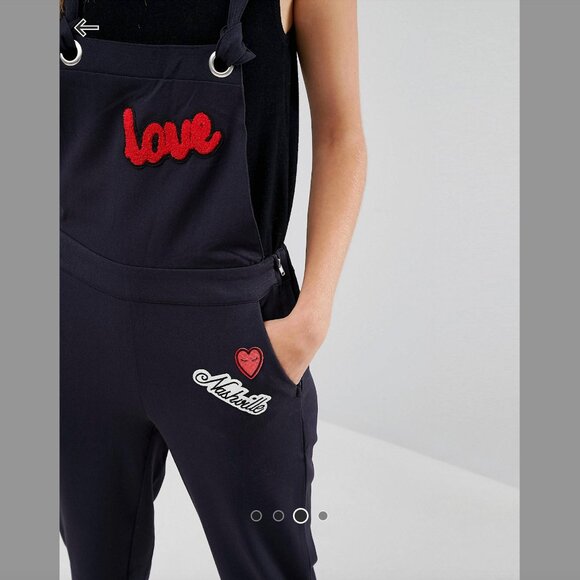 Mango Badge Detail Jumpsuit - Picture 3 of 3